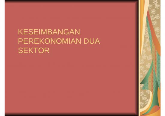 picture_Keseimbangan Perekonomian Dua Sektor | Ekonomi Manajemen